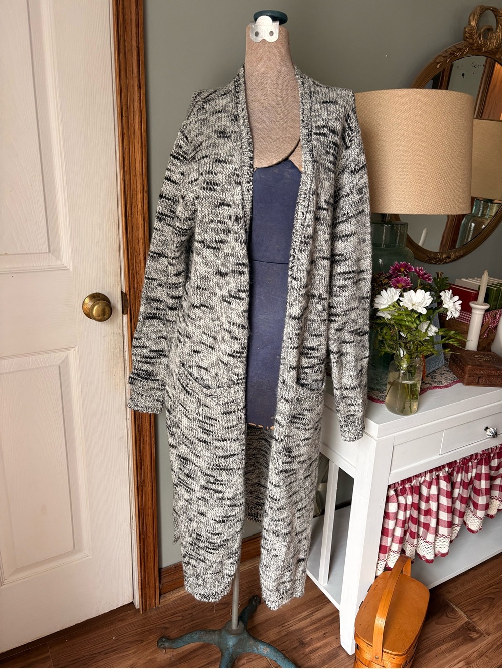 CLOTH & STONE long duster sweater